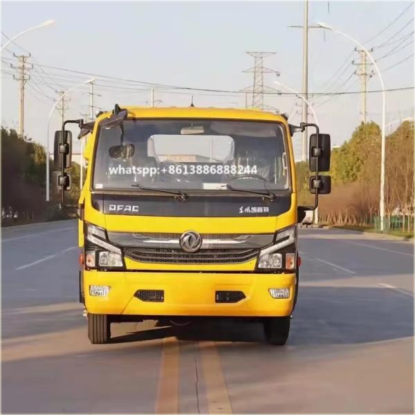 Duolika 4*2  Flatbed Trailer   One Tow Two Wrecker  Rescue Recovery Tow Truck