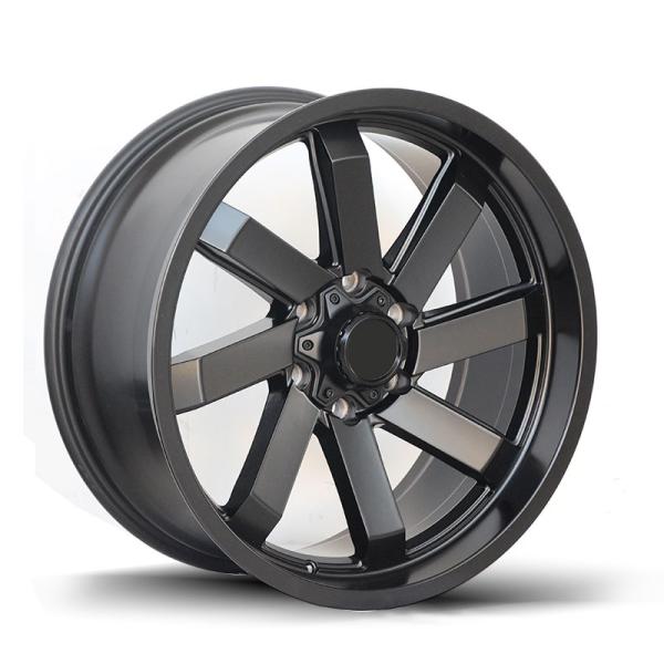 16 17 18 19 20 Inch 6×139.7 4x4 black Off Road alloy wheel Rims for sale