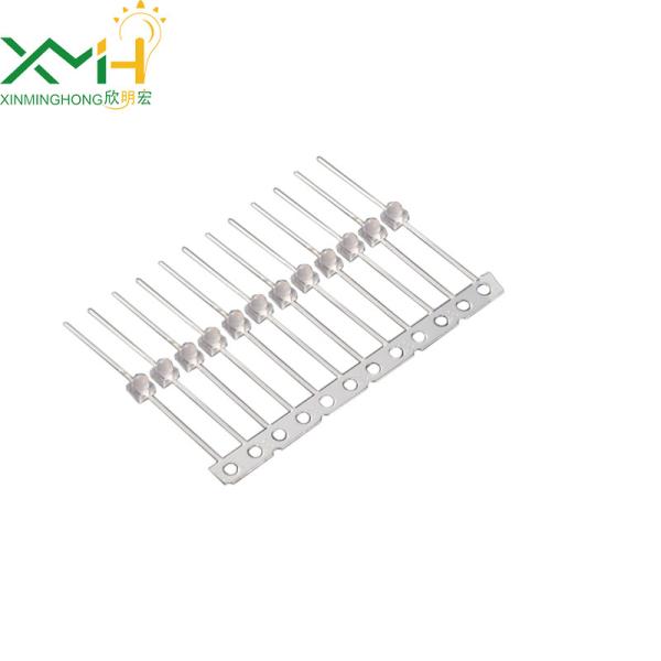 White Diffuser 1.8mm 588nm 590nm Axial SMD LED Chip Yellow Light