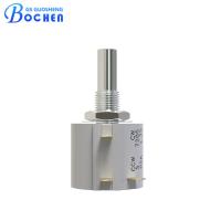 Montagem do painel de precisão Multiturn Wirewound Potentiometer 7286 2w 10k