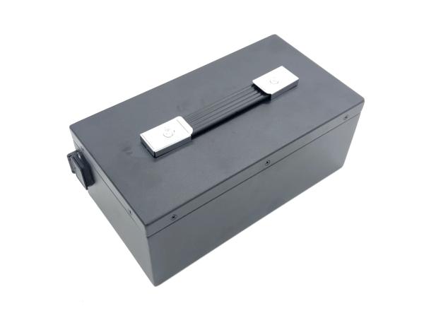 Black Type E Bike Battery 20A 48v 20ah Lithium Ion Battery Cells