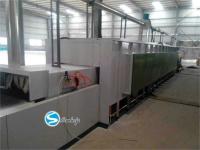 AC380V 45KW que seca a fornalha de soldadura de alumínio da zona com aquecimento brilhante do tubo
