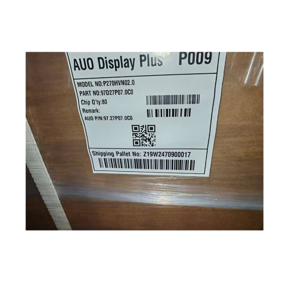 TFT Panel Type a-Si TFT-LCD 27Inch 1920x1080 FHD LCD Screen for Digital Signage ATM VTM e-shelf POS Display Modules