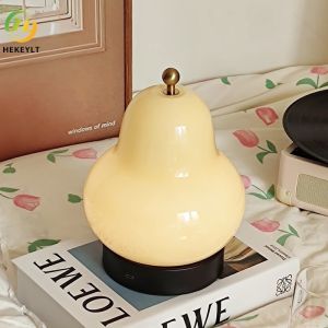 Nightlight касания французского ухода за больным спальни атмосферы лампы груши сливк поручая декоративный читая