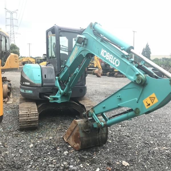                  Used Kobelco Mini Excavator Sk55sr, Origin Japan Good Condition Kobleco Hydralic MIDI Track Digger Sk55sr on Sale             