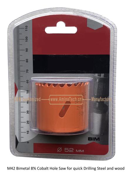 M42 Bimetal 8% Cobalt Hole Saw for quick Drilling Steel and wood,Power Tools