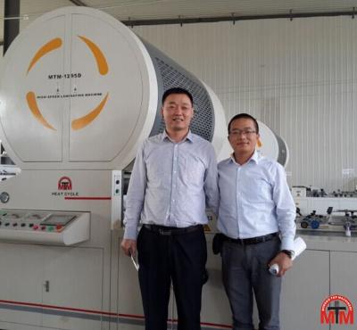 High Efficiency Solvent Based Glue Automatic Flute Laminator