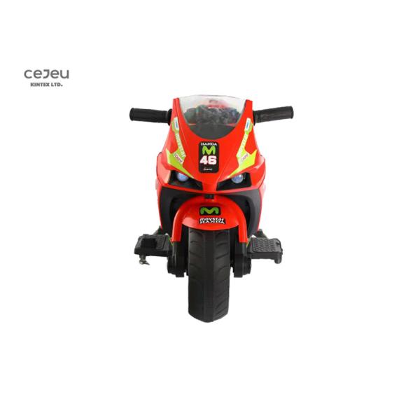Kids Electric Ride On Motorcycle Vehicle With 4 Wheel Outdoor Play Toy