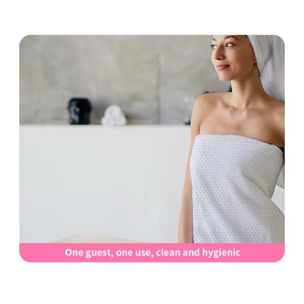 Water Absorption Compressed Bath Towel 70*140cm Portable Bath Towel