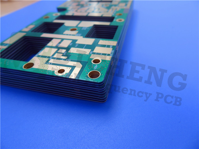 Двойник доски 10mil PCB RT5880LZ разнослоистый Rogers встал на сторону