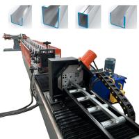 Os perfis do reforço rolam formando a máquina 1.0mm - aço galvanizado 2.0mm para portas do PVC