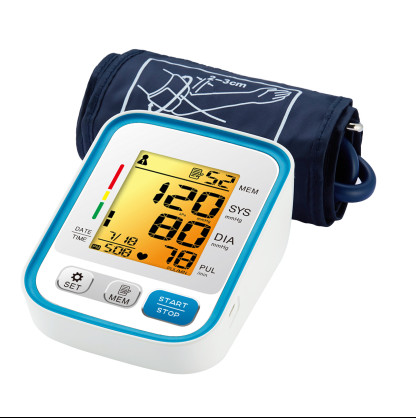Digital Upper Arm/Wrist Electronic Blood Pressure Monitor Medical Automatic BP Machine