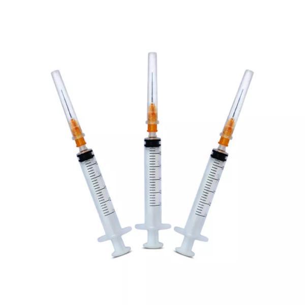 Hypodermic Injection Disposable Sterile Syringe 5ml Luer Slip Syringe With Needle