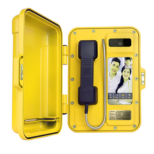 Столкновение IK07 двухстороннего телефона видео промышленного погодостойкого анти-