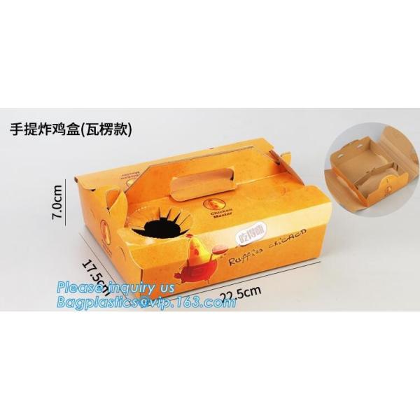 Disposable brown kraft paper boat paper food tray,Latest design food grade cardboard food fold paper boat trays bagease