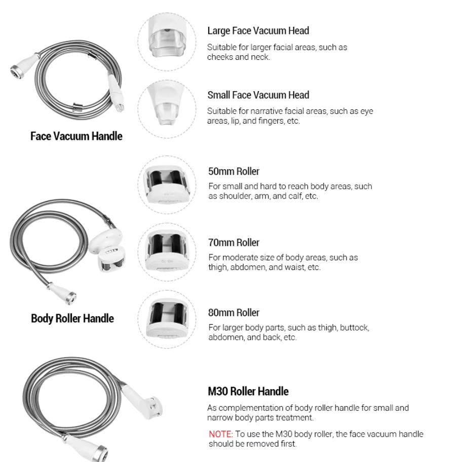 Face Lifting Cellulite Removal Inner Roller Machine Vela Body Sculpture Machine