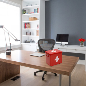 First Aid Kit Storage Containers Medicine Box Organizer, Cabinet, Medicine Supplies Bin, Emergency Tool Set