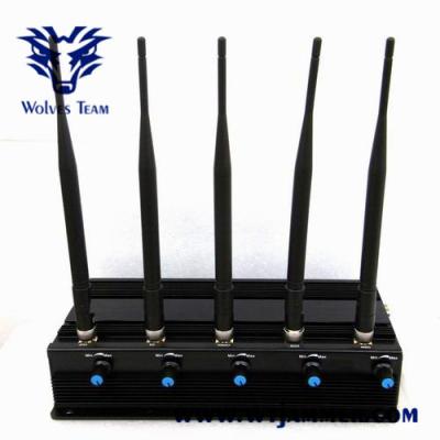 Telefone celular de 11W 40m CDMA G/M e jammer poderosos de Wifi