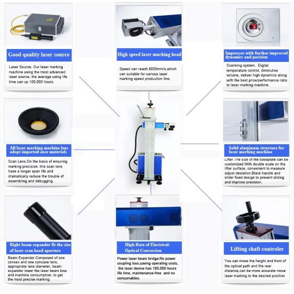 High Precision UV Laser Marking Machine Metal Nonmetal Engraving Equipment