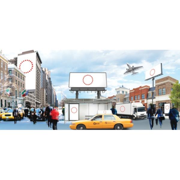 Front / Rear Servicing Outdoor Electronic Signage Boards SMD 2727 P6.25