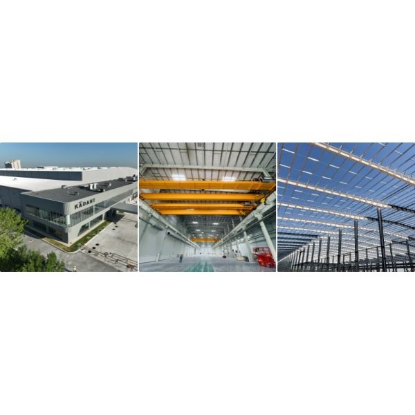 Weatherproof Industrial Pre Engineered Mild Steel Structure Seismic Resistance