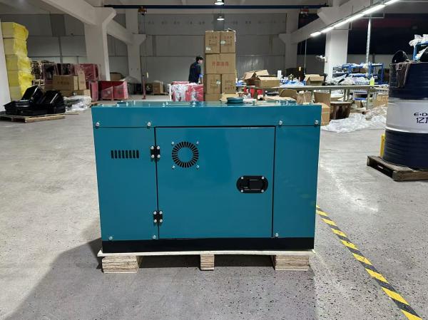 9kw Silent Diesel Generator All-copper Household Construction Site 220V/380V