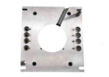 Entraînement hydraulique de récipient de distribution de bec de mécanisme rapide