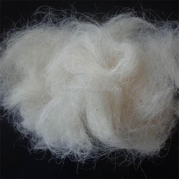 Scoured Grey Goat Hair  Waste
