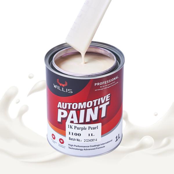Automotive Weather Resistant 1K Purple Pearl Car Paint with Clear Coat and Hardener