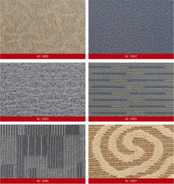 Locking Series Office Carpet Flooring Environmental Protection 2.0mm