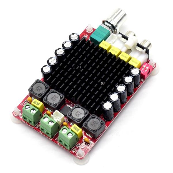 Dual Channel 100W Output Audio Amplifier Board with DC14-34V Input and Class D