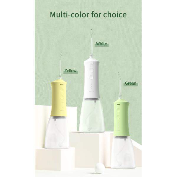 2000mAh Portable Cordless Rechargeable electric dental oral irrigator with 4 modes 350ml big tank