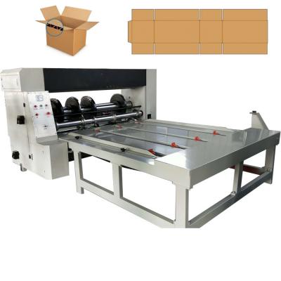 Máquina giratória manual da caixa de cartão 21mm do alimentador Slotter