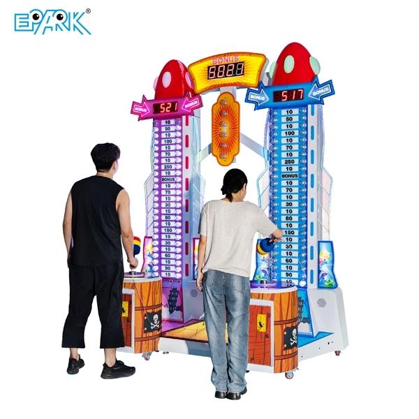 Adult Boxing Punch Game Machine Coin Operated Arcade Game  Double Tower