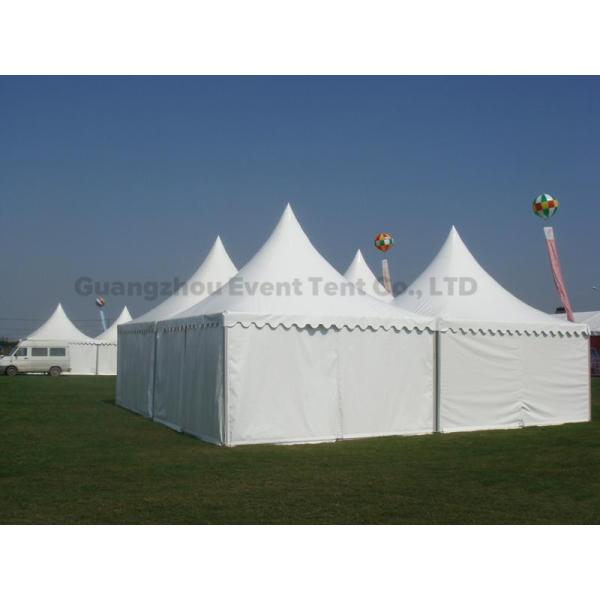 Solar Power Folding Camping Tent White , Luxury Sun Shade Tent For Beach