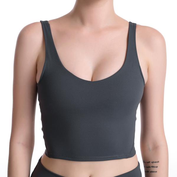 Sash sexy sports lingerie women gather breathable widened hem yoga sports bra vest