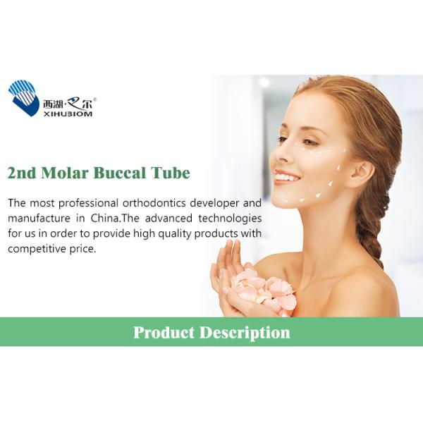 2-я молярная ROTH / MBT Ортодонтические ротовые трубки 0.022 