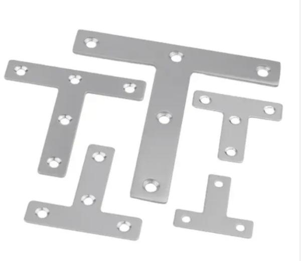 U Shaped Joint Support Stainless Steel Brackets Heavy Duty For Bed Corner