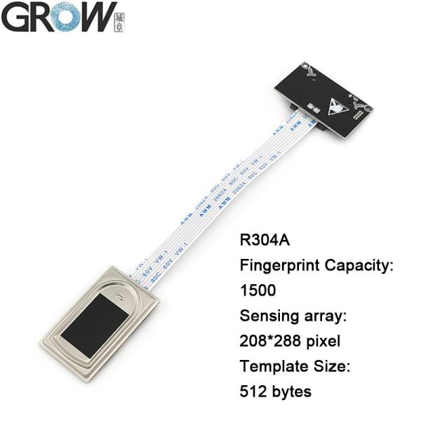 GROW R304A DC4.2-6V 208*288 пикселей Модуль сканера отпечатков пальцев Reader Free SDK с 1500 емкостью для Arduino Windows Android