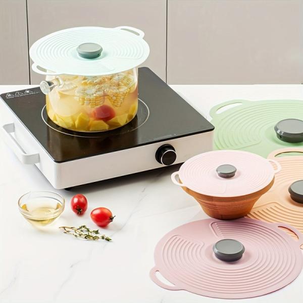 Food Grade Anti-leakage Sealing Silicone Pot Lid Factory Wholesale Customizable