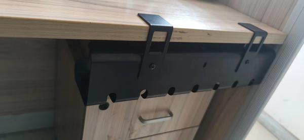 Organize Your Desk Wires with Cable Tray and Clamp Powder Coating Surface Finishing