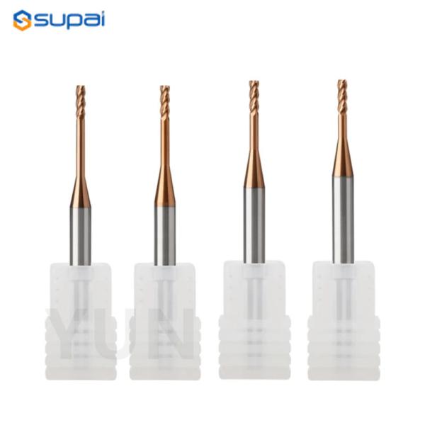 Soporte de ODM Helix Angle Long Neck End Mill con borde de corte personalizado