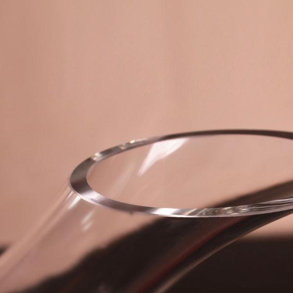 2000 Ml Slanted Glass Wine Decanter
