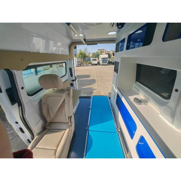 Equipo médico portátil de alta calidad Ambulancias de cuidados intensivos equipadas con ventiladores