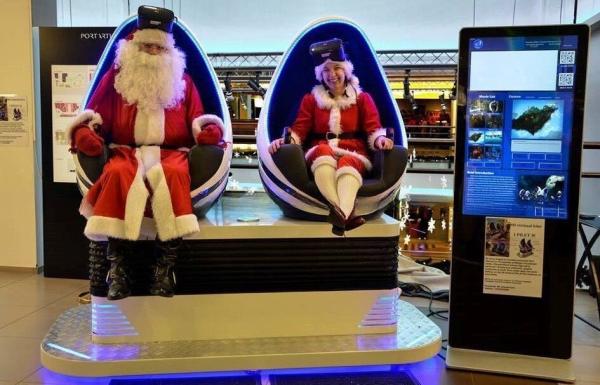 Dreamland indoor entertainment 9d vr cinema chair virtual reality motion simulator 9d vr egg two player