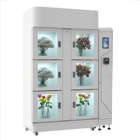 Flores frescas frescas Bouquets Armarios con control de humedad y temperatura Automático auto carro de venta de flores