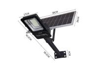Luz solar alta do jardim do diodo emissor de luz do lúmen IP65 100w 160lm/W