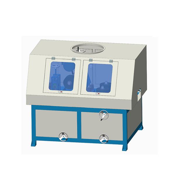 Polish Flat Metal Parts Metal Linishing Machines With Aluminum Oxide Abrasive Belt
