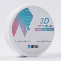 3D-Printable Zirconia Disc 42-49% Translucency Al₂O₃ <0.15% Purity 0 Cytotoxicity