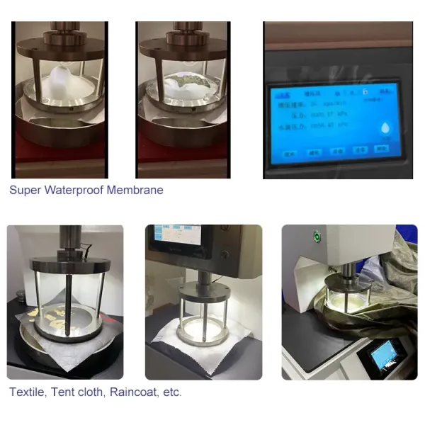 Microcomputer Type Fabric Testing Machine 55kg Hydrostatic Pressure Tester Machine UP-8011